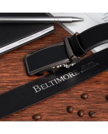 Zestaw męski skórzany portfel pasek duży Beltimore T92