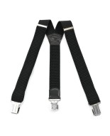 Szelki do spodni męskie eleganckie mocne Y czarne SZ3