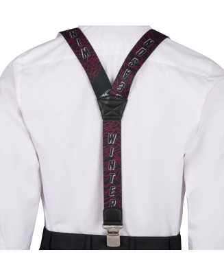 Szelki do spodni męskie eleganckie mocne V sportowe zimowe premium SZ7