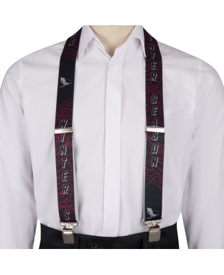 Szelki do spodni męskie eleganckie mocne V sportowe zimowe premium SZ7