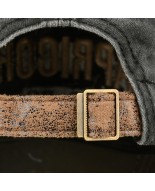 Czarna Czapka z daszkiem baseballówka Vintage regulacja czm29