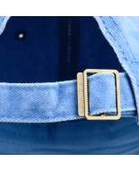 Błękitna Czapka z daszkiem baseballówka vintage unisex czm43