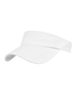 Biały Daszek na głowę przeciwsłoneczny czapka na lato sportowa regulowany daszek52