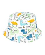 Kapelusz dwustronny bucket hat dziecięcy dinozaury kapmd-4