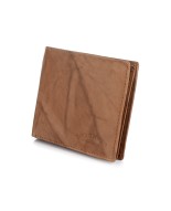 Portfel skórzany męski poziomy duży skóra pojemny camel T41
