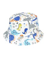 Kapelusz dwustronny bucket hat dziecięcy zwierzęta kap-md-9