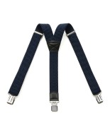 Szelki do spodni męskie eleganckie mocne Y granatowe SZ3