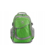 Wytrzymały 3-komorowy damski plecak miejski sportowy trekkingowy pojemny Bag Street N61