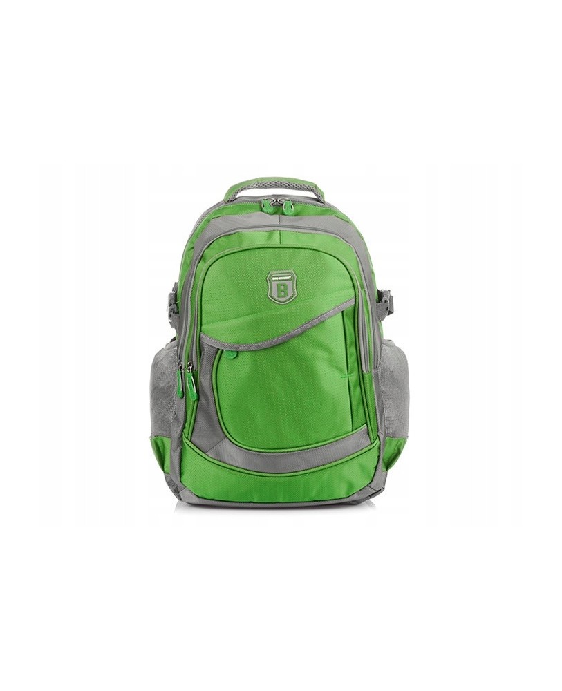 Wytrzymały 3-komorowy damski plecak miejski sportowy trekkingowy pojemny Bag Street N61