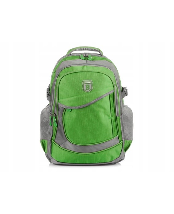 Wytrzymały 3-komorowy damski plecak miejski sportowy trekkingowy pojemny Bag Street N61