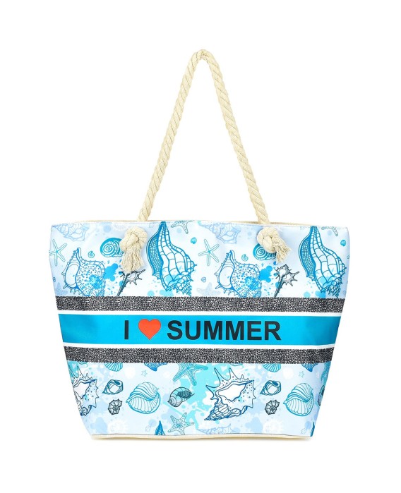 Duża torba plażowa torebka summer na lato pojemna TOR728