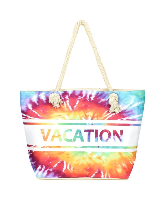 Duża torba plażowa, pojemna torba na lato Vacation TOR746