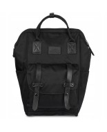 Plecak trekkingowy podróżny bagaż elegancki retro czarny duży Bag Street X34