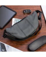 Beltimore saszetka skórzana do pracy nerka premium F42