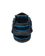 Niebieski plecak miejski, trekkingowy, wytrzymały T19
