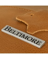 Beltimore skórzana listonoszka regulowany pasek camel G81
