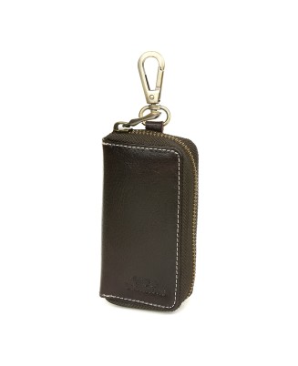 Etui na klucze premium skórzane kluczówka brązowe Beltimore P87