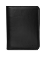 Aktówka teczka skórzana czarna męska Beltimore biwuar A4 S75