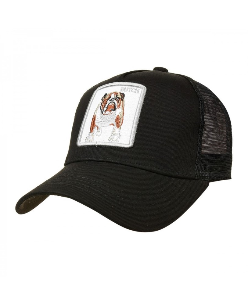 Czapka z daszkiem, regulowana czapka unisex, buldog czapzw