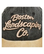Beżowa czapka z daszkiem, baseballówka vintage, regulowana czapka czm33