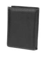 Portfel skórzany czarny vintage pionowy duży RFiD Beltimore  G76