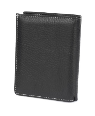Portfel skórzany czarny vintage pionowy duży RFiD Beltimore  G76