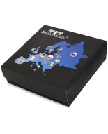 Portfel skórzany czarny vintage pionowy duży RFiD Beltimore  G76