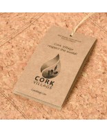 Aktówka torba duża laptopówka korka naturalnego czarna wegańska CorkVillage CV01