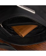 Torebka damska skórzana listonoszka mała premium slim klasyczna beżowa Beltimore L51