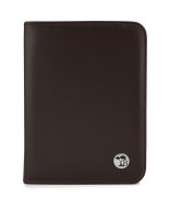 Brązowy Beltimore luksusowy męski biwuar aktówka teczka A5 organizer dla handlowca I62
