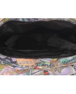 Torba młodzieżowa kolorowa do szkoły na co dzień zygzak P74