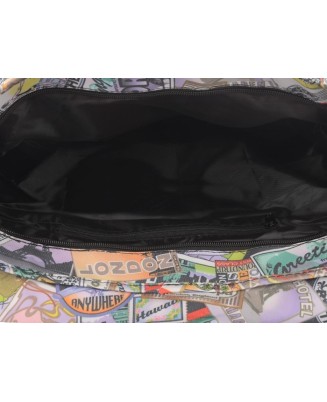 Torba młodzieżowa kolorowa do szkoły na co dzień zygzak P74