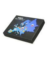 Męski portfel skórzany klasyczny RFiD czarny Beltimore K42