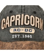 Czarna Czapka z daszkiem baseballówka Vintage regulacja cz-m-29