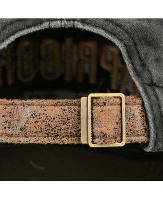 Czarna Czapka z daszkiem baseballówka Vintage regulacja cz-m-29
