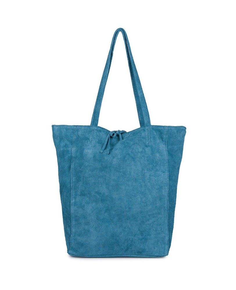 Torenka Skórzana Damska Worek Włoska A4 Troczek W18