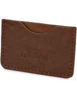Etui na Karty Skórzane Slim Beltimore Wizytownik koniakowe G57