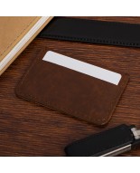 Etui na Karty Skórzane Slim Beltimore Wizytownik koniakowe G57
