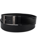 Pasek męski skórzany premium szeroki 4cm klasyczny czarny Beltimore Jeans E60
