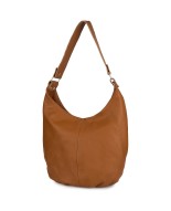 Torebka Damska Shopper Skóra Naturalna Miękka Beltimore Camel 938