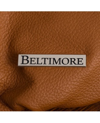 Torebka Damska Shopper Skóra Naturalna Miękka Beltimore Camel 938