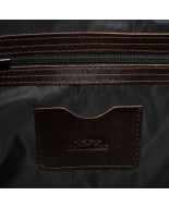 Torba podróżna skórzana weekendowa ekskluzywna brązowa skóra naturalna Beltimore X54