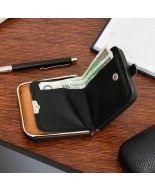 Etui banknotówka kwadratowa portfel skórzany banknotówka Beltimore G70