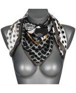 Chusta damska apaszka pod szyję lekka elegancka oryginalna GB-62