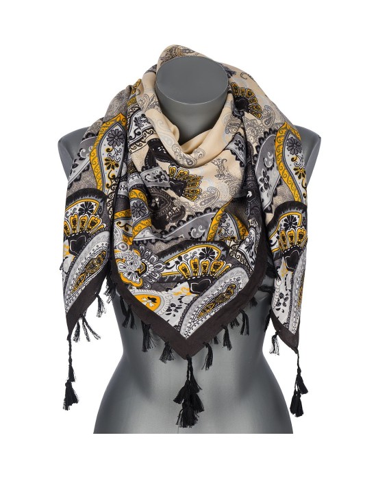 Chusta paisley – klasyczny wzór w nowoczesnym wydaniu DB-10C