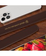 Pasek męski skórzany 3,5 cm klamra automatyczna Beltimore brązowy 02-577