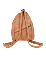 Camelowy Plecak damski skórzany torebka 2w1 Beltimore 019