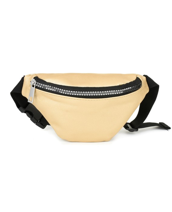 Złota nerka biodrówka saszetka mała nereczka brokatowa Z34
