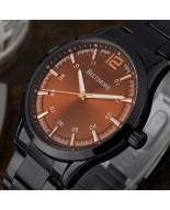 Zegarek męski bransoleta duży solidny czarny klasyczny premium Beltimore BT02