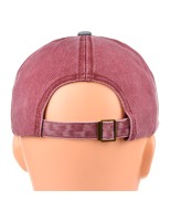 Granatowa czapka z daszkiem baseballówka vintage uniwersalna cz-m-3